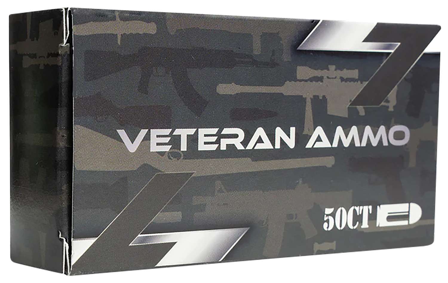 Hyperion Veteran 9mm 115 gr FMJ Brass Ammo, 50 Rounds Per Box