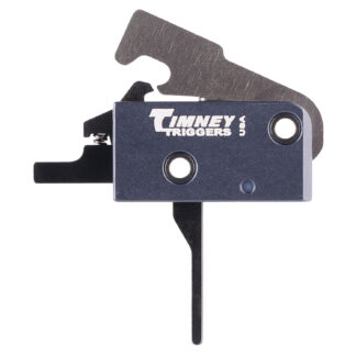Timney Impact AR Straight Trigger, 3 Pound Break, Black Finish
