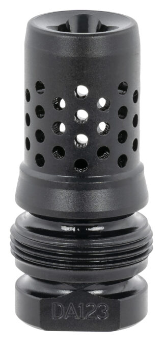 Dead Air Silencers Xeno Brake 1/2"-28 Tpi, Black Nitride 4140 Steel Muzzle Brake