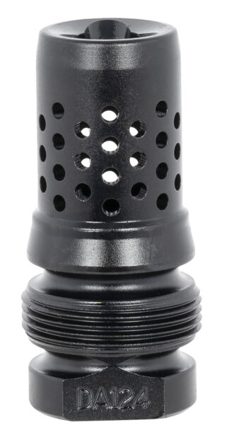 Dead Air Xeno Brake 5/8-24 Muzzle Brake, 4140 Steel with Black Nitride Finish