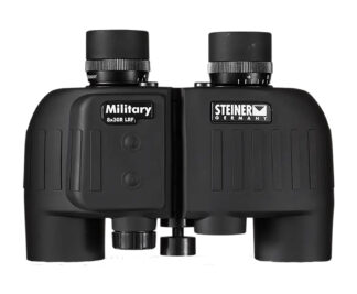 Steiner 2680 M830r Laser Rangefinder 8x 30mm Mil Radian Ranging Reticle, Floating Prism Auto Focus, Black Makrolon w/Rubber Armor
