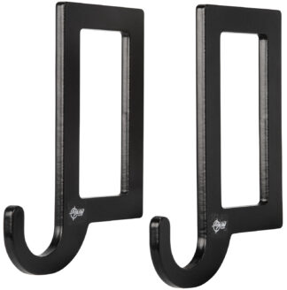 EZ-Aim Horizontal Steel Target Hanging Hook, Powder-Coated (2-Pack)