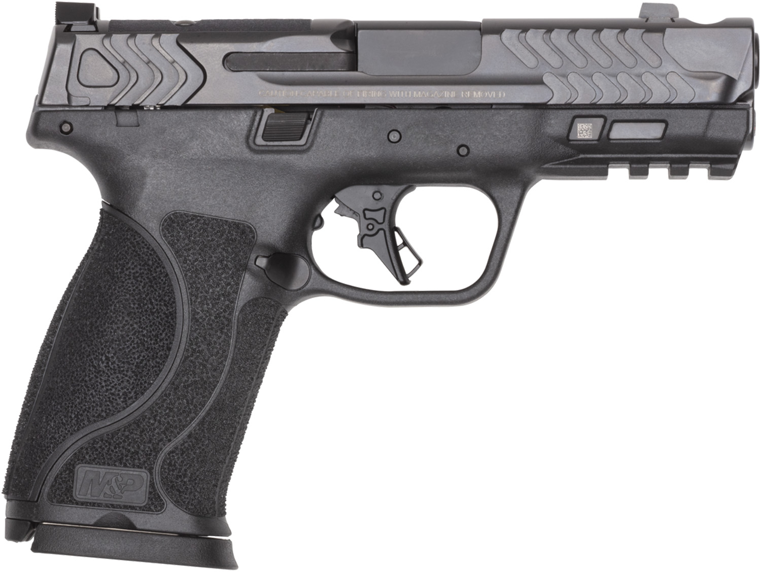 Smith & Wesson M&P 2.0 Compact Performance Center Carry Comp 10mm 4 in Ported Optic Ready (Black)