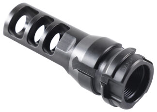 Dead Air KeyMount Muzzle Brake 7.62mm, 5/8-24 TPI Black Steel