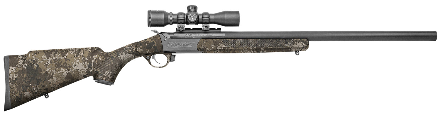 Turner Fabrications Crackshot XBR Package .22 LR/27 Long 16.5-20 in Break Action, Blued/Veil Wideland