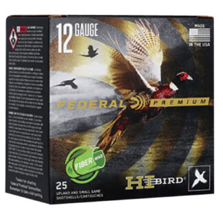 Federal Ammunition Hi-Bird 12 Gauge 2.75 in #5 Shot 1 1/4 oz, 25 Rounds Per Box
