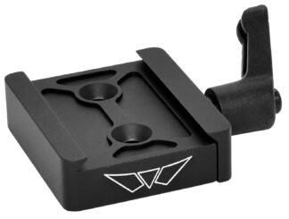 Warne 7955M ARCA Rail Adapter Skyline Black Anodized Steel