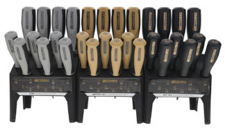 Wheeler Engineering Hex/Torx Benchtop Screwdriver Set 30-Piece, Black Phosphate-Coated Shafts