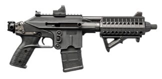 KelTec PLR-16 Defender Semi-Auto Pistol .223 Rem/5.56 NATO, 9.2 in Barrel, Adjustable Sights, Black