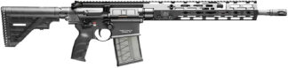 HK 81000830 MR762 A4 7.62x51mm 10+1 16.50" Black Threaded Barrel, Black Picatinny Rail, M-LOK Handguard, 6 Position Black Synthetic Stock, Black Finger Grooved Grip, Ambidextrous