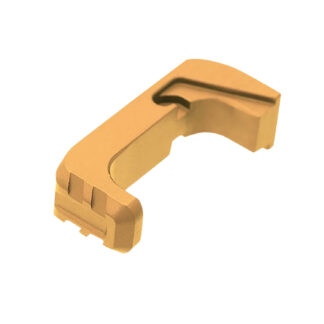 Tyrant CNC Glock Extended Magazine Release (GEMR), Gold Aluminum
