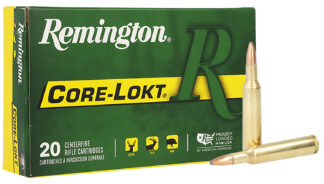 Remington Core-Lokt 6mm Remington 100 gr Pointed Soft Point, 20 Rounds
