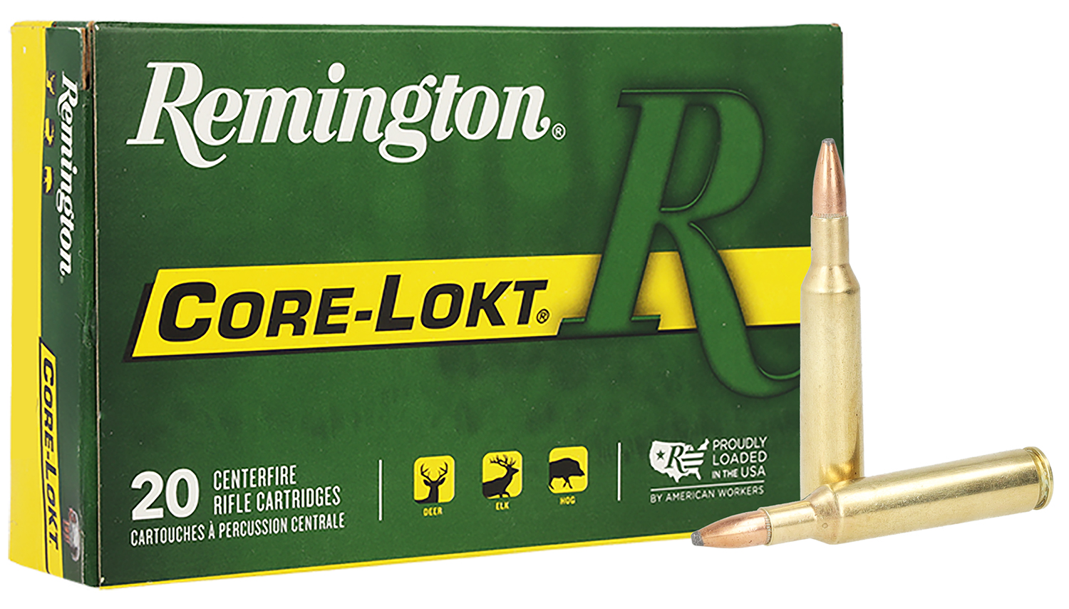 Remington Core-Lokt 6mm Remington 100 gr Pointed Soft Point, 20 Rounds
