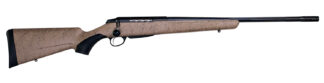 Tikka JRTXRT37124 T3x Roughtech 7mm PRC 3+1 24.30" Black Fluted Threaded Barrel, Black Steel Drilled & Tapped Receiver, Tan Roughtech Synthetic Stock, Right Hand