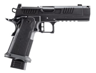 ALPHA FOXTROT AF1911 Romulus 9mm Hammer-Fired Semi-Auto, 4.25 in, 20+1, Black Polished DLC