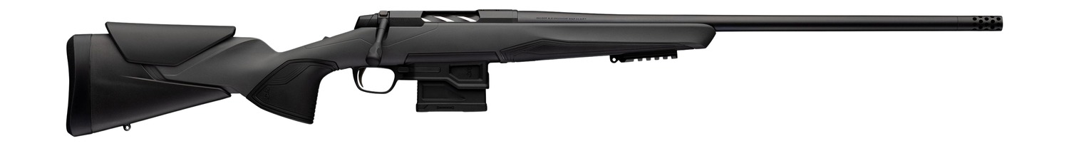Browning 036130291 X-Bolt 2 Hunter LR 6 Creedmoor 6+1 22" Matte Blued Threaded Barrel & Steel Drilled & Tapped Receiver, Matte Black Adj Vari-Tech Synthetic Stock, Right Hand