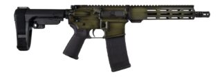 Shark Coast Tactical SCC07183GRNBW-P Semi-Auto 5.56 NATO 10.5 in 30+1 Thumb Safety Distressed