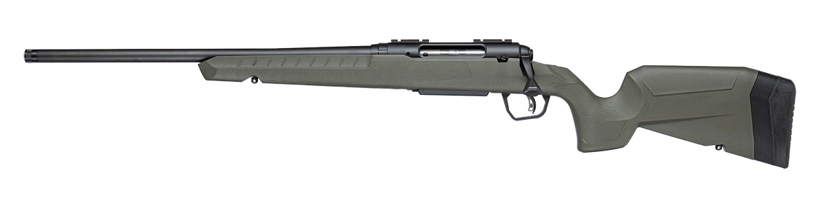 Savage Axis 2 .243 Winchester Left-Hand Bolt Action Rifle, 20 in, 4+1, Threaded Barrel, OD Green