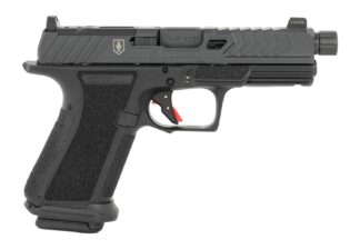 Shadow Systems SS-1075-B MR920 War Poet 9mm Luger 15+1, 5" Black Nitride Match Grade/Spiral Fluted/Threaded Barrel & Optic Cut/Serrated/Window Cut Stainless Steel Slide, Polymer Frame w/Beavertail & P
