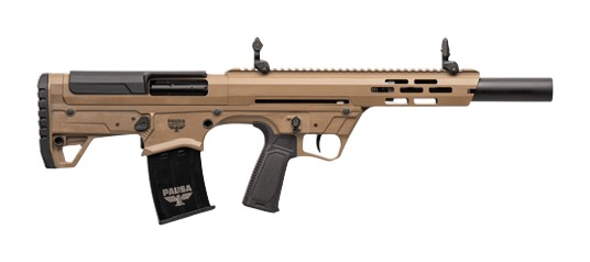 PW Arms Panzer BP12 Gen3 12 Gauge Semi-Auto 18.5 in Barrel, 5+1, Flat Dark Earth