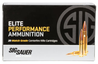 Sig Sauer E3WMM120 Marksman Elite 300 Win Mag 190 gr Open Tip Match 20 Per Box/ 25 Case