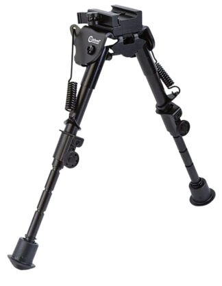 Caldwell Pic Rail XLA Fixed Bipod 6-9 in Adjustable Leg Height, Black Aluminum