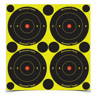 Birchwood Casey Shoot-N-C B3-90 3 in Self-Adhesive Reactive Bullseye Target
