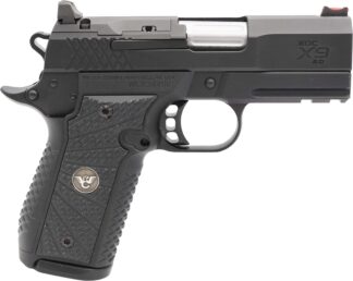 Wilson Combat EDC X9 2.0 Optic Ready 9mm 3.25 in Black Finish, 15-Round