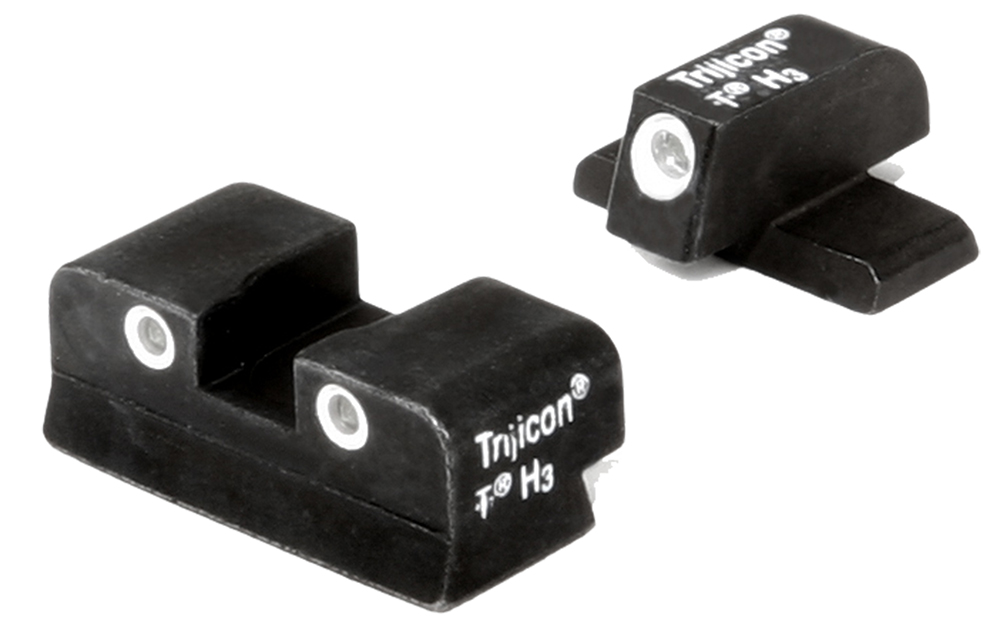 Trijicon P220 Bright & Tough Night Sights, Green/White Outline, #6 Front/#8 Rear