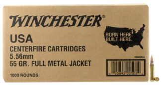 Winchester USA M193 55 gr Full Metal Jacket 5.56 NATO/.223 Rem 1000 Rounds