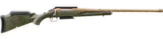 Ruger American Predator Gen II 7MM PRC Bolt-Action Rifle, 22 in, Burnt Bronze/Green Splatter