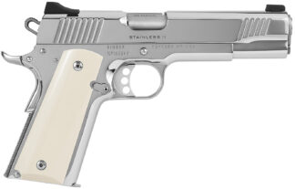 Kimber Stainless II .38 Super Auto 5 in Semi-Auto 9+1 Fixed White 3-Dot Stainless