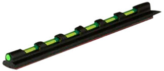 Truglo Glo Dot Fiber Optic Front Sight (Universal Vent Rib) Green Fiber, Black Housing