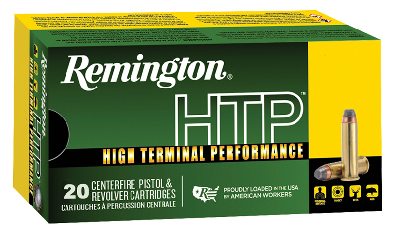 Remington HTP 38 Special +P 158 gr Lead Hollow Point 20 Rounds Per Box