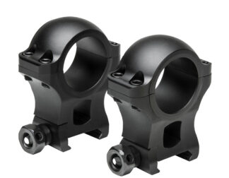 VISM 30mm Hunter Rings Black 1.3" Height