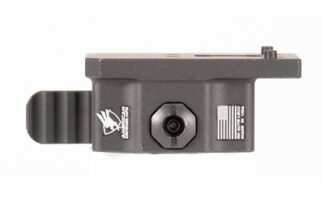 American Defense Mfg AD-AEMS QD Red Dot Mount (Lower 1/3 Height) Black Hard Coat Anodized