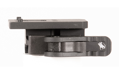 American Defense Mfg AD-AEMS QD Red Dot Mount (Lower 1/3 Height) Black Hard Coat Anodized