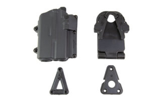 Rapid Force Level 2 Duty Holster for GLOCK 19/19X/45/22/17 with TLR-7/Foxtrot 1, Right Hand, Black