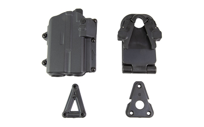 Rapid Force Level 2 Duty Holster for GLOCK 19/19X/45/22/17 with TLR-7/Foxtrot 1, Right Hand, Black