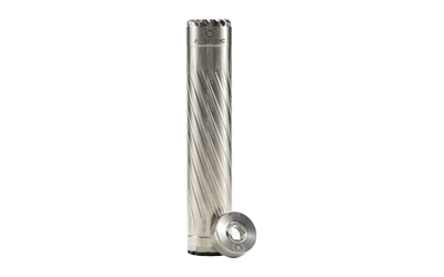 ANECHOIC AnechoX 45 .45 Cal Suppressor 6.5 in Titanium Raw Finish, Direct Thread 5/8x24, 8.3 oz
