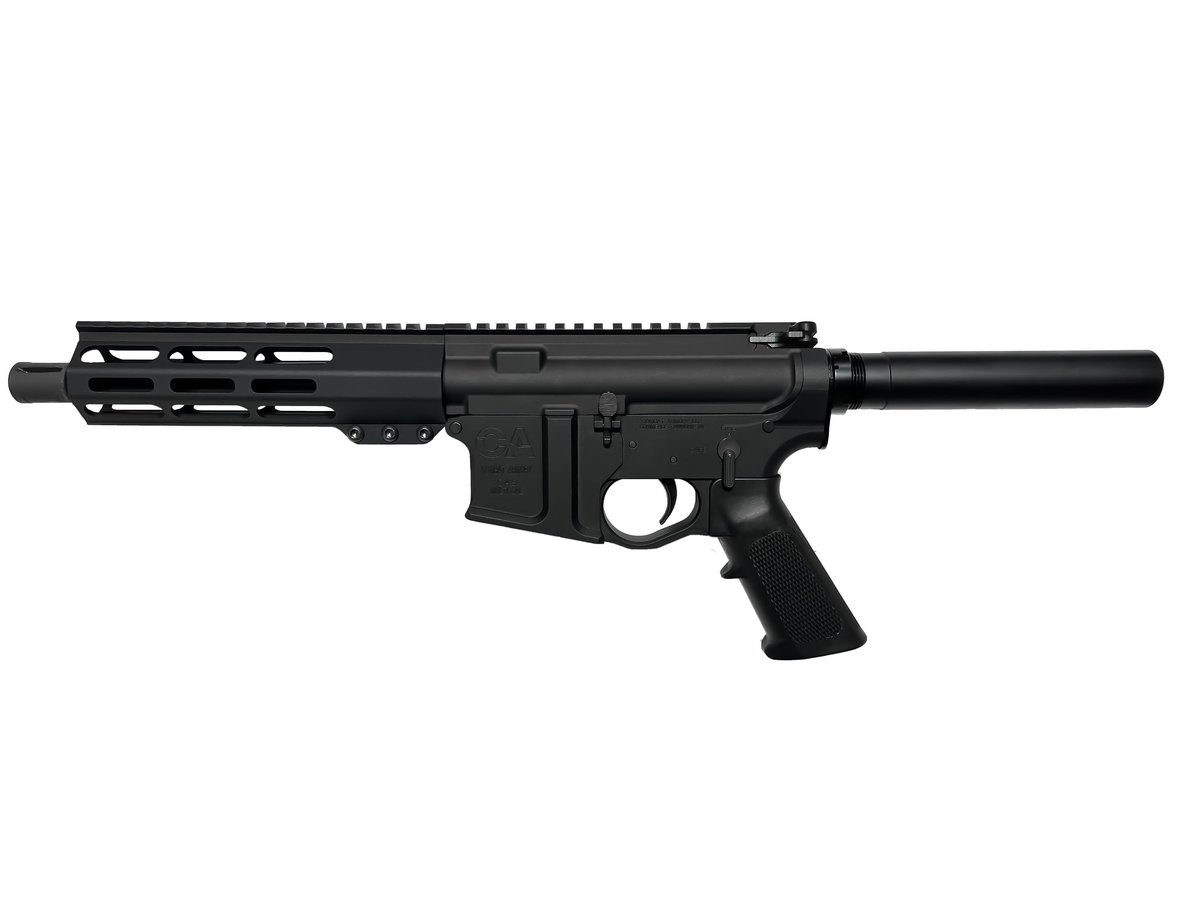 Combat Armory CA-15 Pistol 5.56mm, 7.5 in Barrel, 30 Rounds, Type III Anodized Black