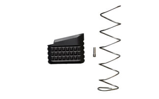 Backup Tactical Mag Extension for Glock 17/19/22/23, Black, +5 Rounds, Aluminum
