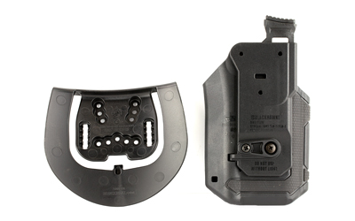 Blackhawk Omnivore L2 Multi-Fit Holster with Rail Attachment Device, Left Hand, Black, Streamlight TLR 1/2