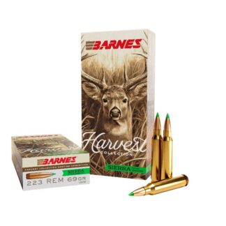 Barnes Harvest Sierra Tipped GameKing .223 Rem 69 Grain Ballistic Tip 20 Rounds