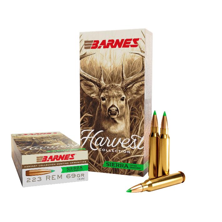 Barnes Harvest Sierra Tipped GameKing .223 Rem 69 Grain Ballistic Tip 20 Rounds