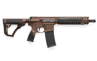 Daniel Defense MK18 .223 Rem/5.56 NATO 10.3 in SBR 32+1 Brown Cerakote
