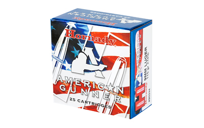 Hornady American Gunner 9mm 115 gr XTP Hollow Point Ammunition, 25 Rounds