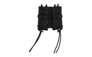 High Speed Gear Double Pistol TACO MOLLE Magazine Pouch (Black, 11PT02BK)