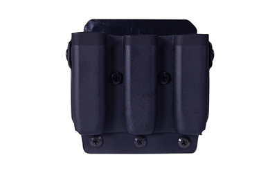 High Speed Gear Uniform Line Triple Mag Pouch Size 1 Black Kydex