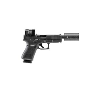 B&T Hush Puppy Suppressor Coyote Tan - MUST BUY HUSH PUPPY KIT- KHBTHUSHPUPPYKITCSTM